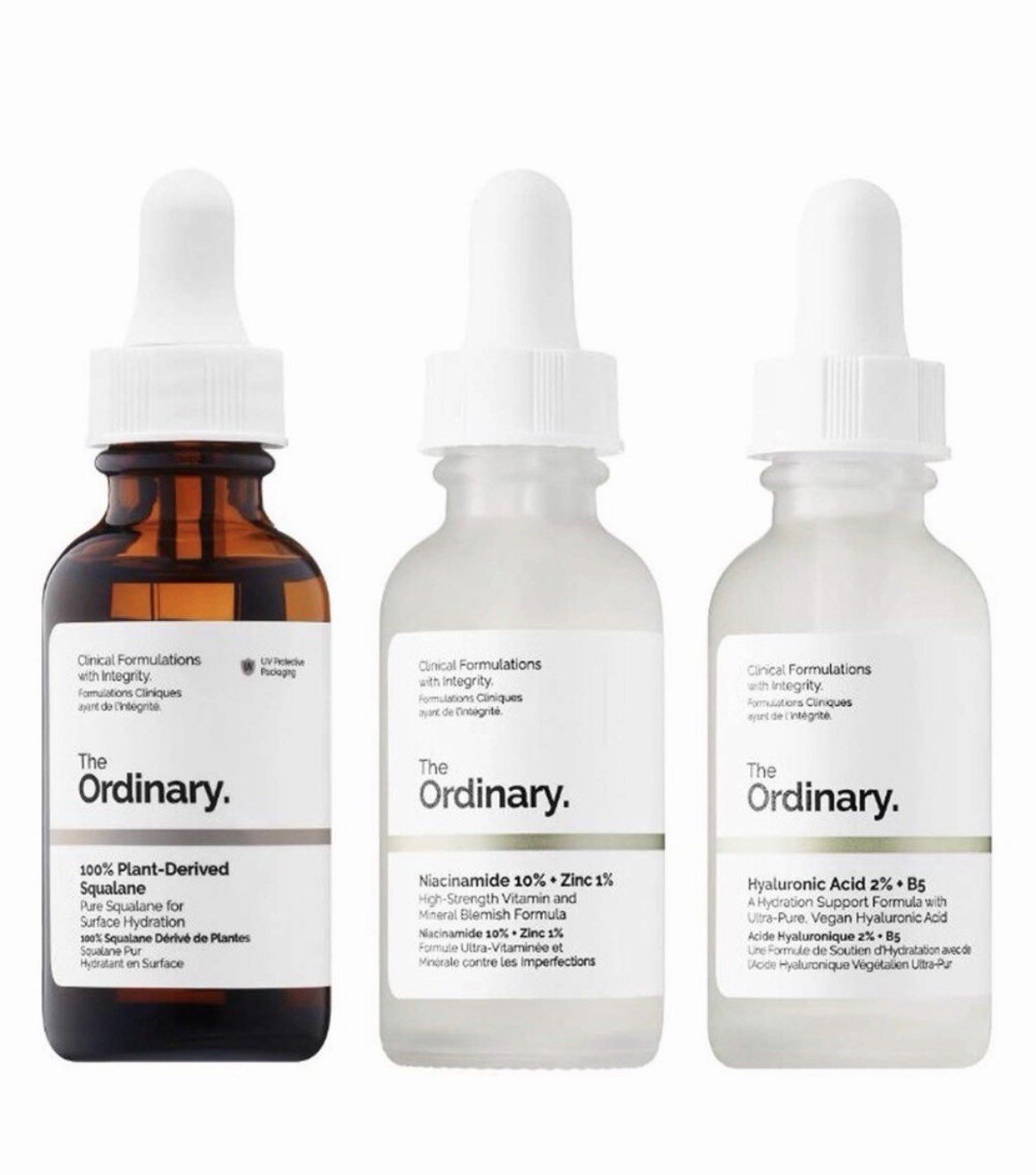 NEW The Ordinary 100% Plant-Derived Squalane SET Surface Hydration SEALED