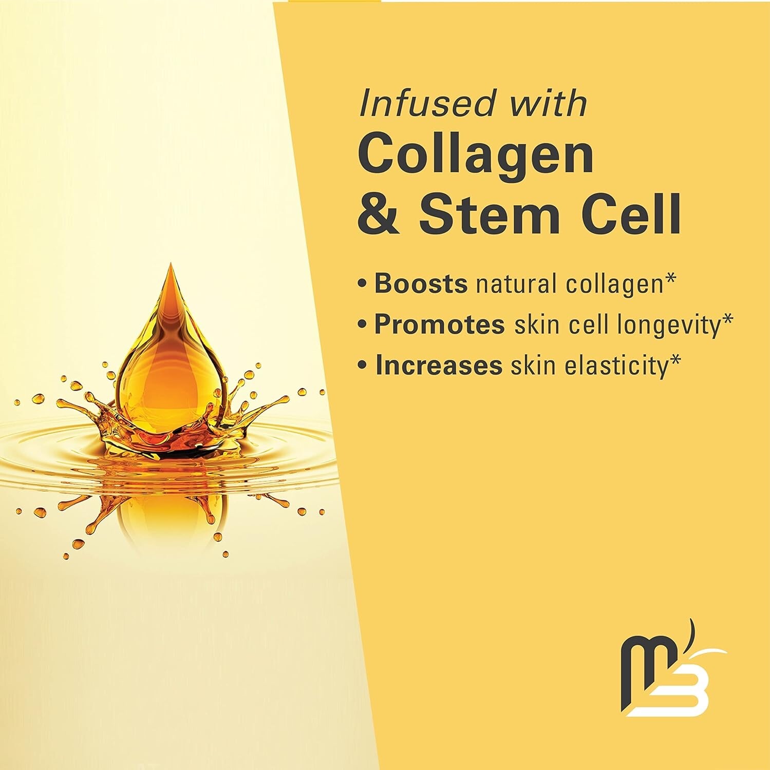 12 M3 Naturals Anti Cellulite Massage Oil Collagen Stem Cell Infused 2028