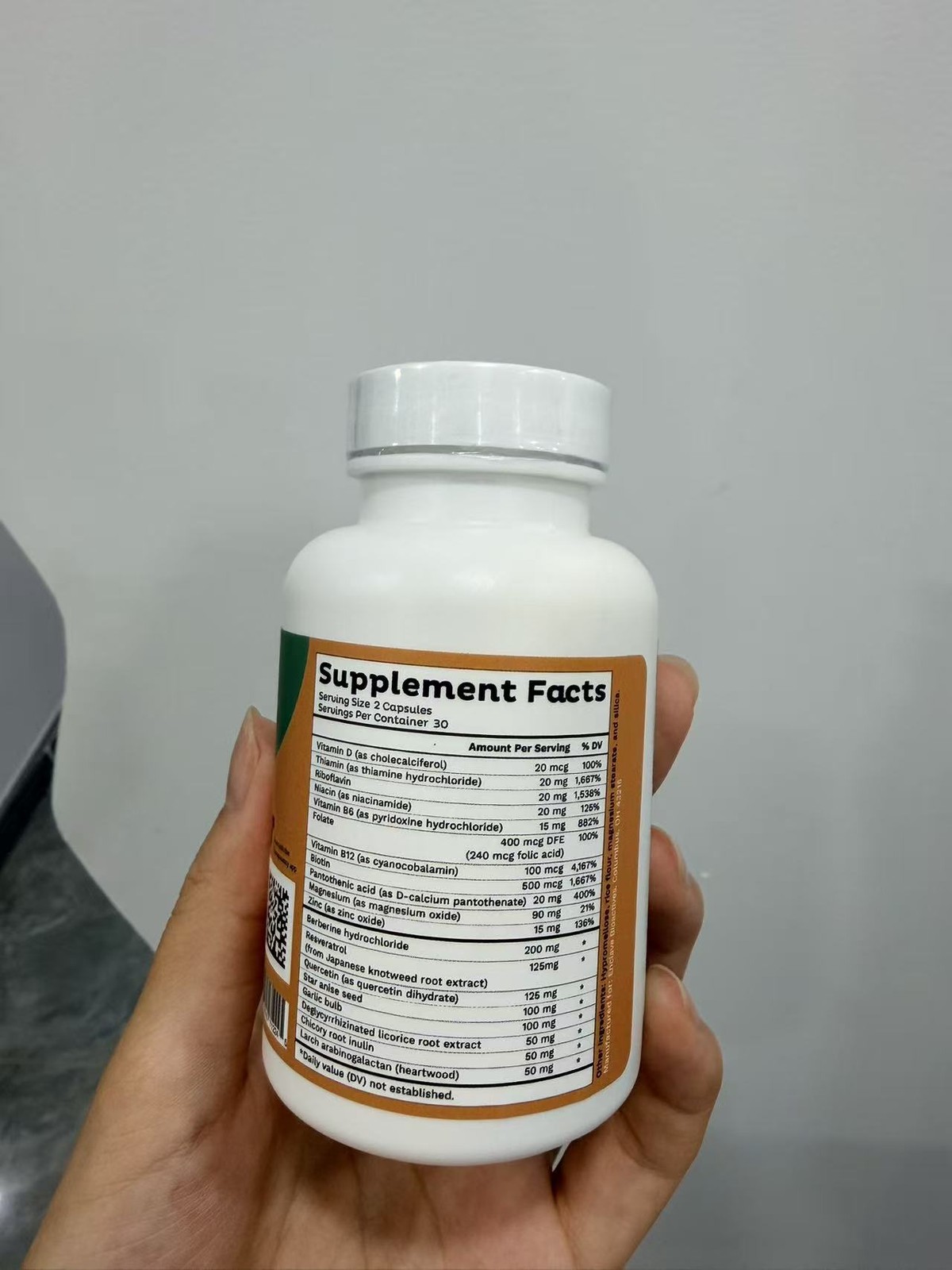 Emma Gut Health Supplement 60 Capsules for Bloating Relief & Leaky Gut