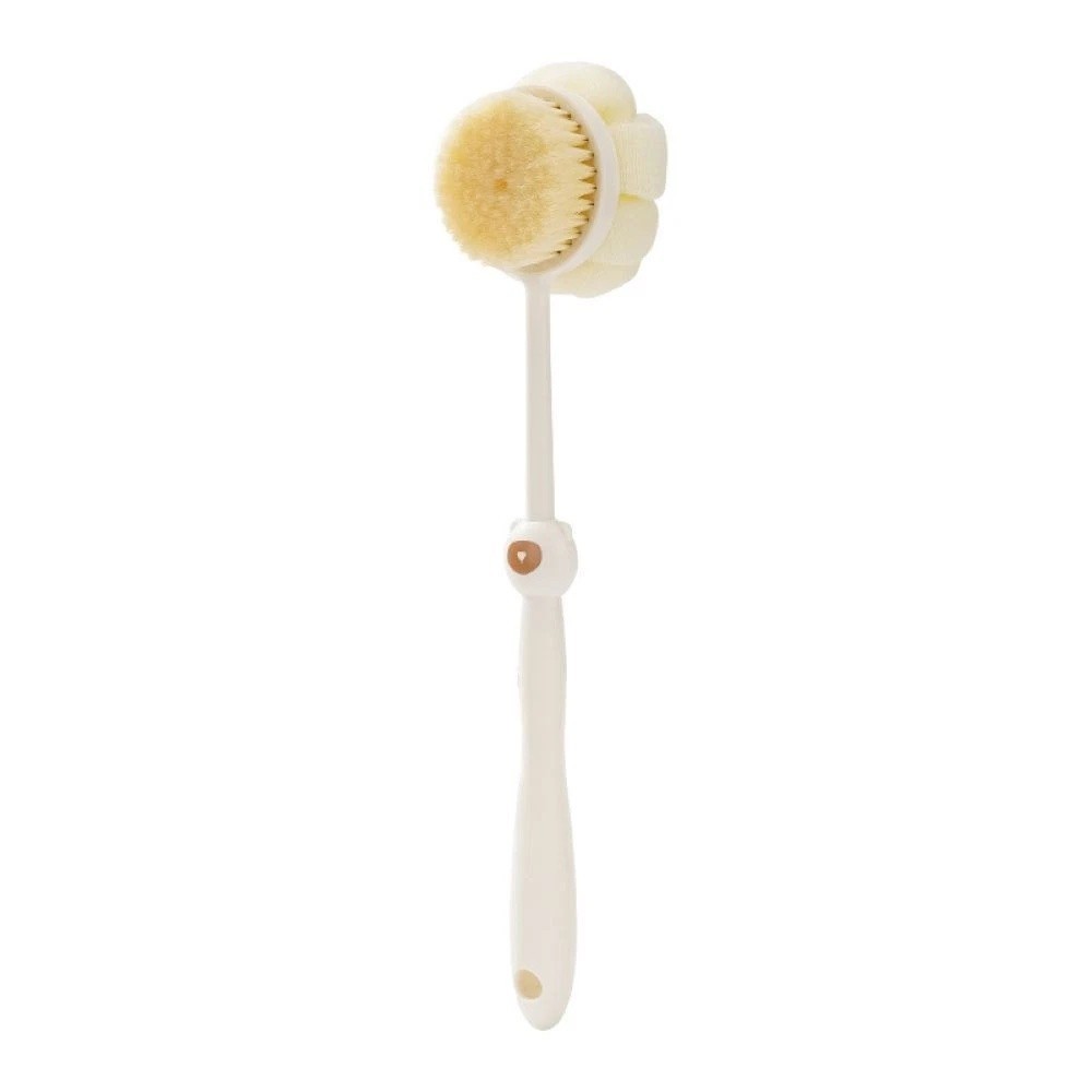 3 Pack Dual-Sided Back Scrubber for Shower Long Handle Body Brush Deep Clean NEW