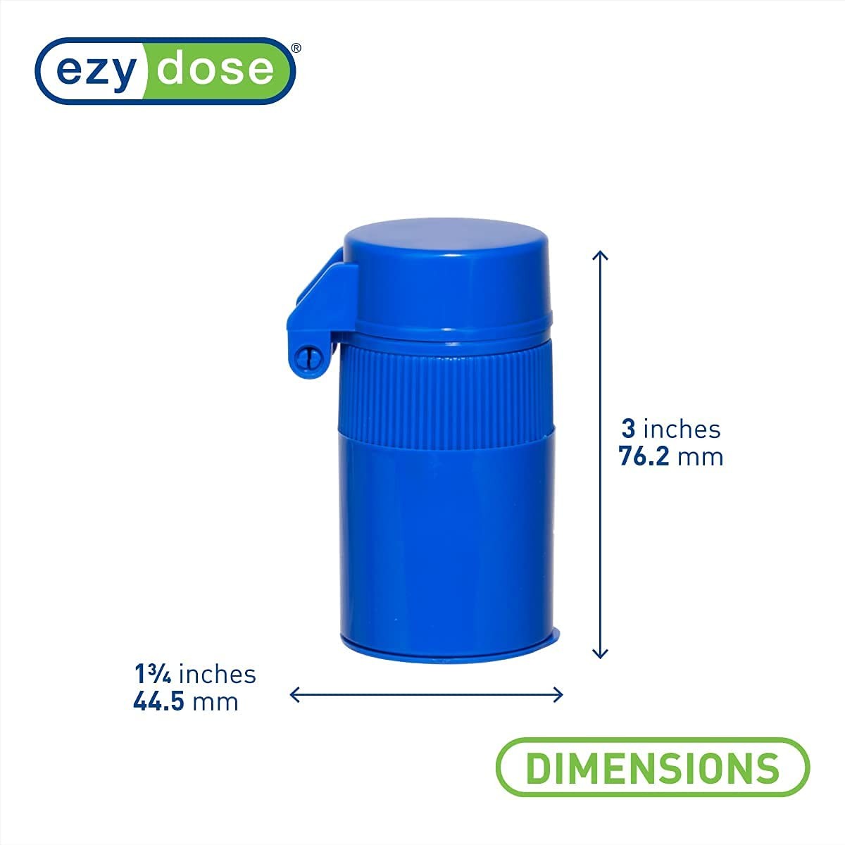 3 Compartment Pill Crusher, Cutter and Grinder, Daily Usage, Safely