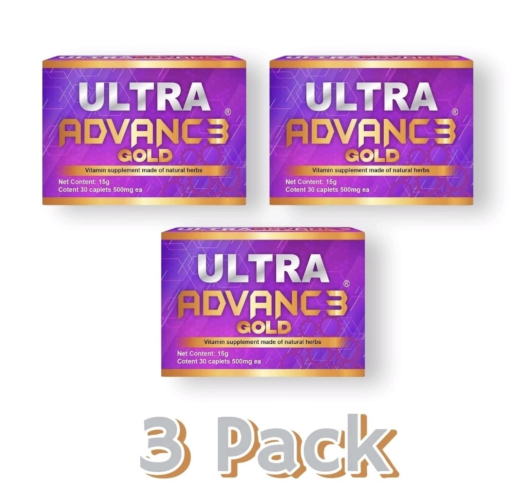 Ultra Advance3 Gold 90 Cápsulas Pain Relief Joint Support All-in-One