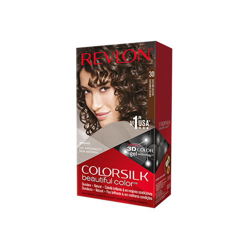REVLON ColorSilk Permanent Hair Color, Long-Lasting Ammonia Free, Pack of 12