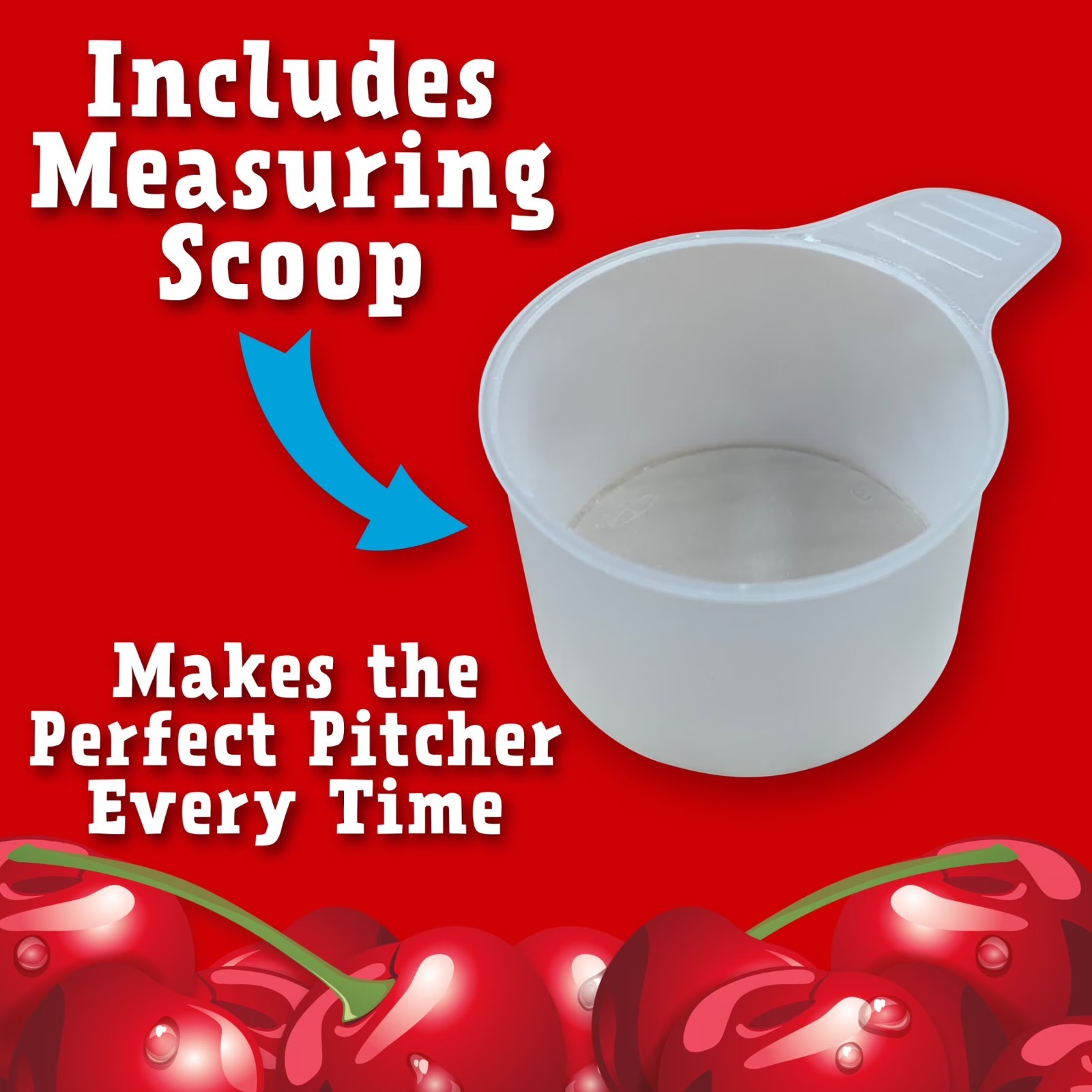 Kool-Aid Cherry Drink Mix Powder Sugar Sweetened Canister 63 oz Makes Many Drink