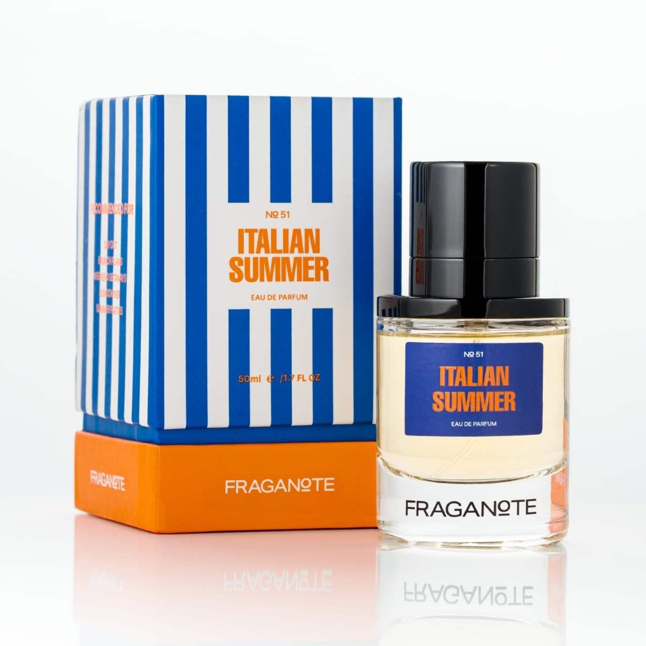 Fraganote Italian Summer Perfume for Man & Woman (50ml) | Eau De Parfum | 50 Ml