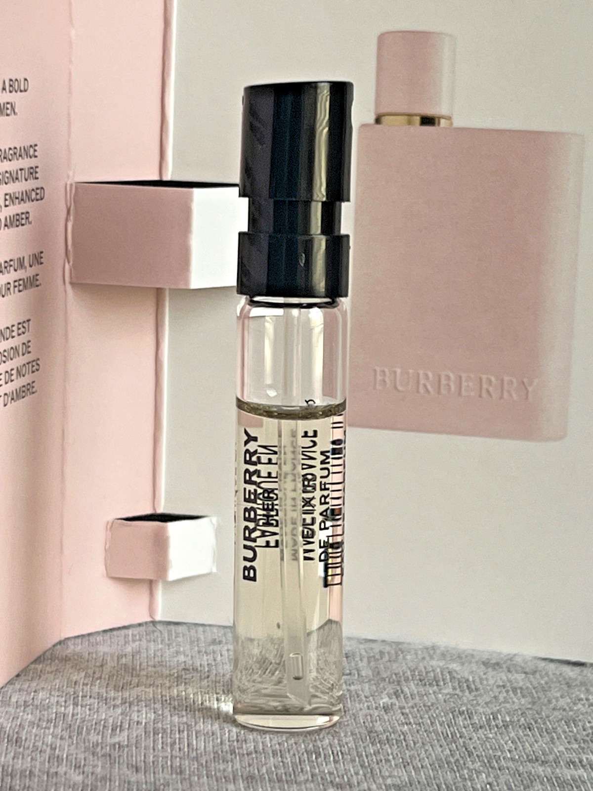 Burberry Her Elixir de Parfum EDP Intense Sample Spray .05oz / 1.5ml NEW TRAVEL