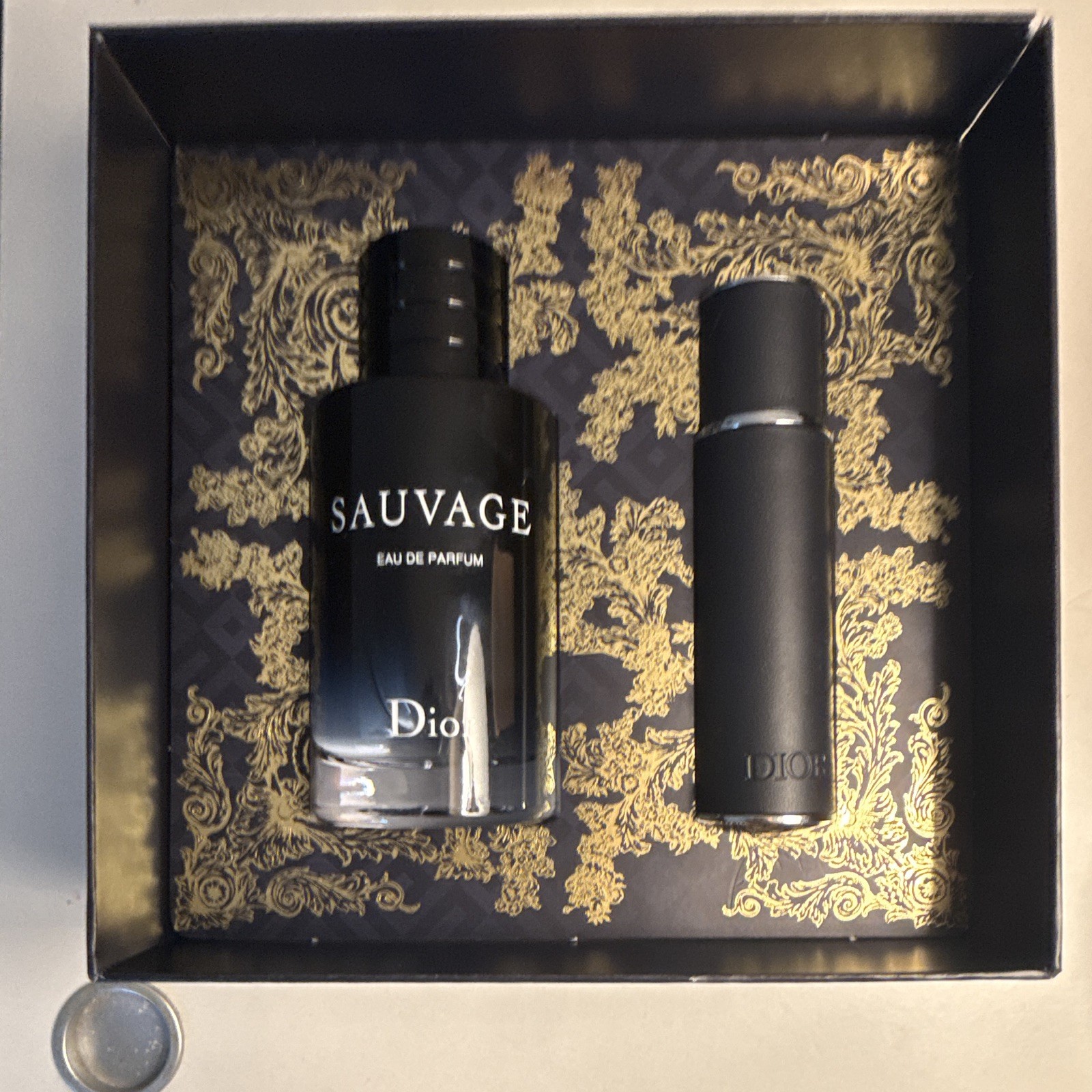 Dior Sauvage Eau de Parfum EDP Spray Fragrance 100 ml + 10 ml Travel Spray