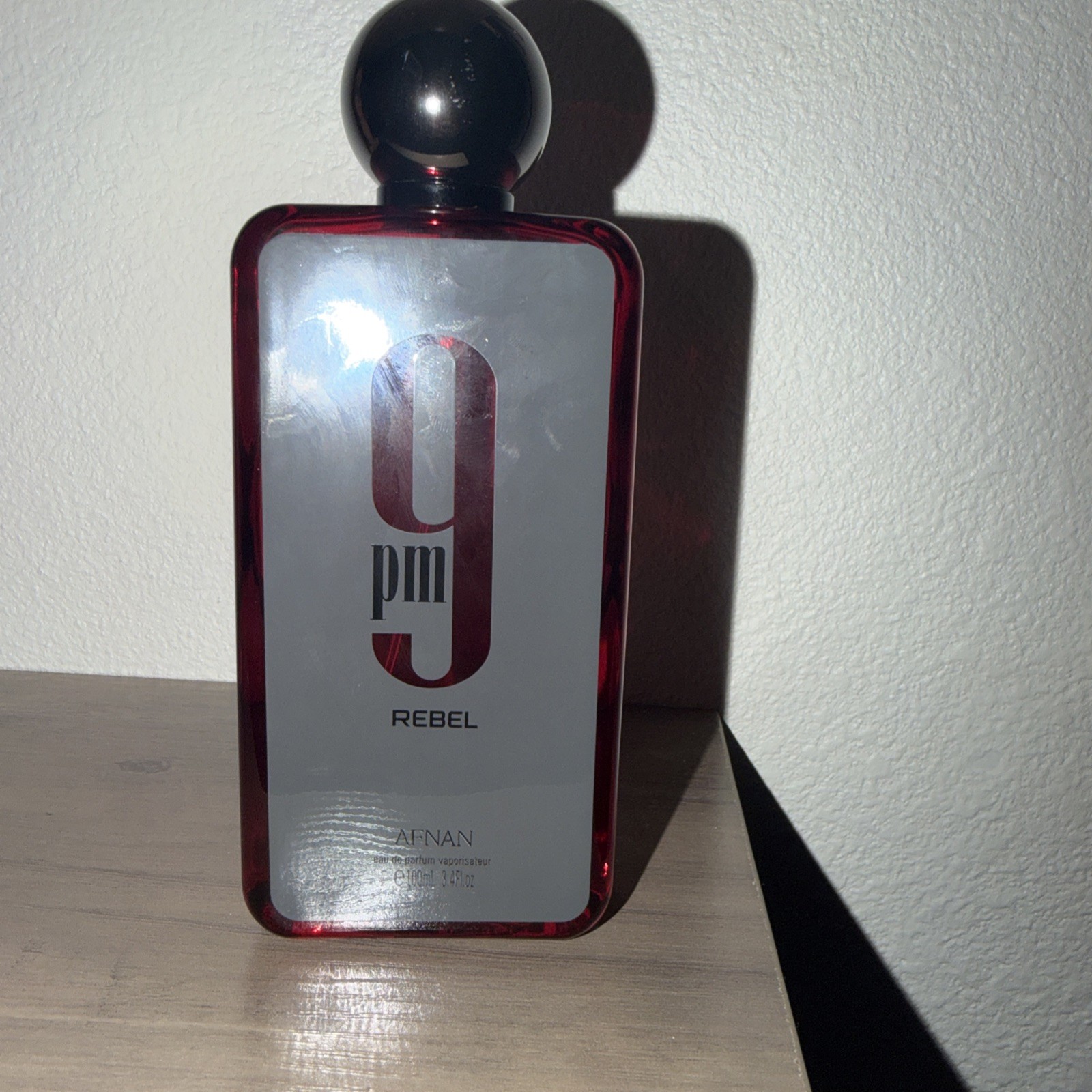Afnan 9pm Rebel Eau de Parfum Spray 3.4 fl oz 100ml Regular Size