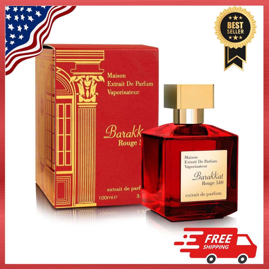Rouge 540 Extrait De Parfum by Fragrance World 3.4oz/100ml Spray Unisex