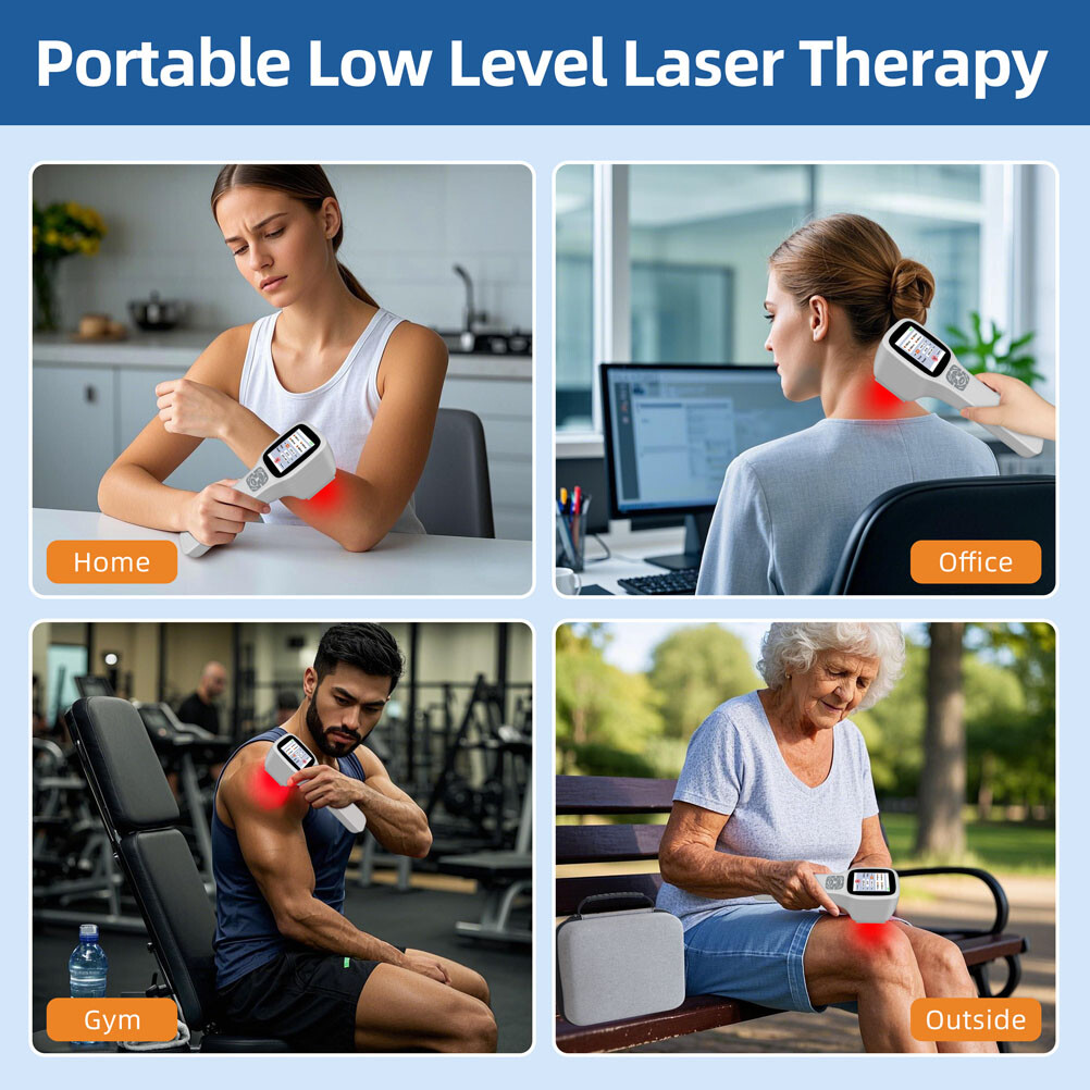 Cold Laser Therapy Device 25 Diodes 650nm 808nm 905nm 980nm Inflammation Relief