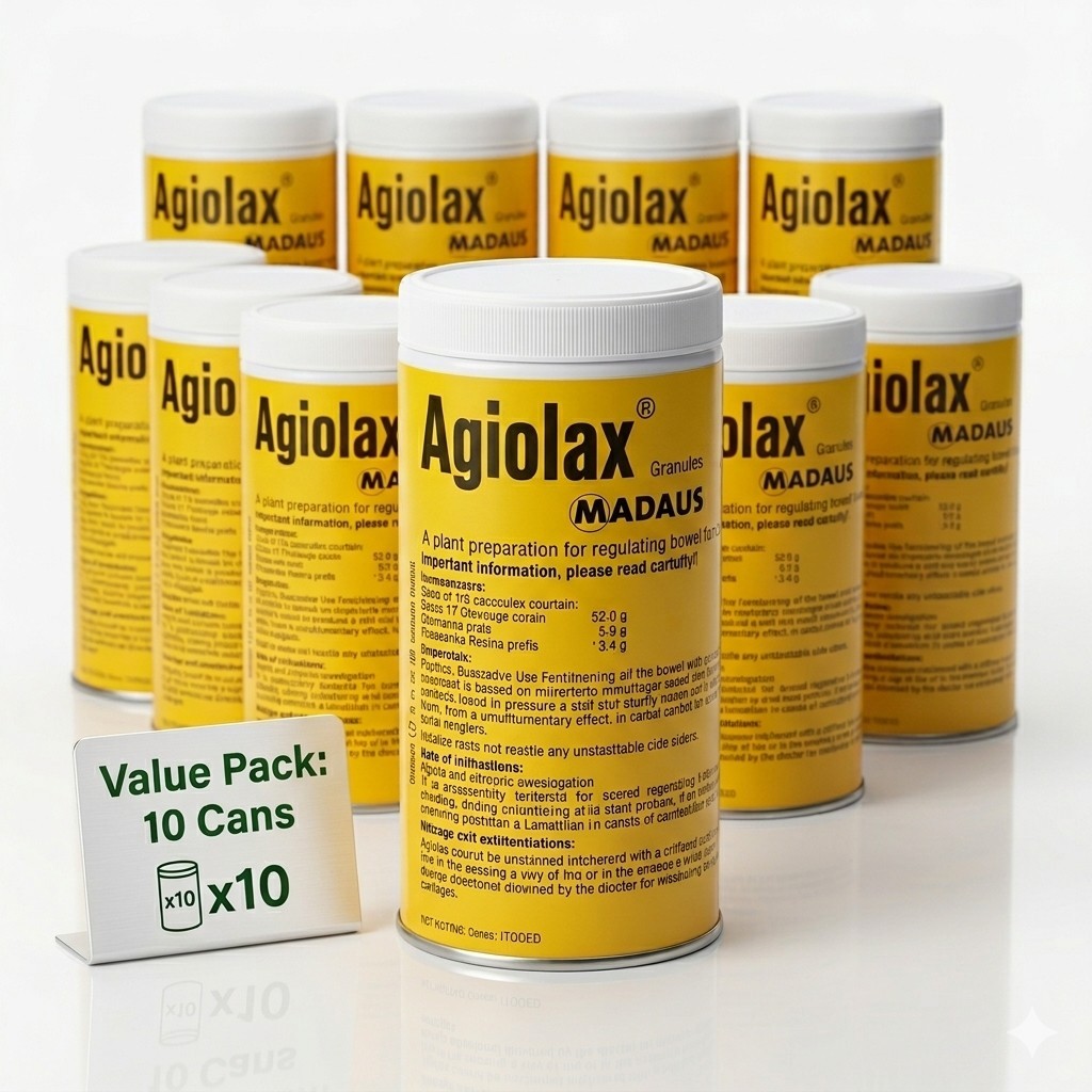10 PACK AGIOLAX Madaus Granules 250g Made in Germany Express 🥇