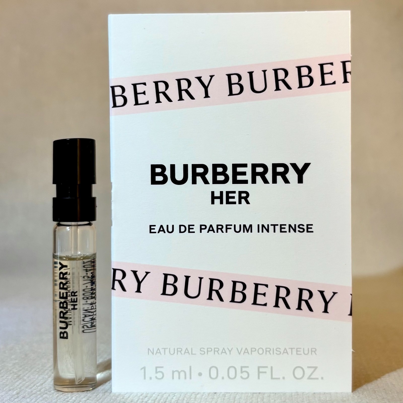 Burberry Her EDP + EDP Intense + Elixir de Parfum + PARFUM (2026) Sample Sprays