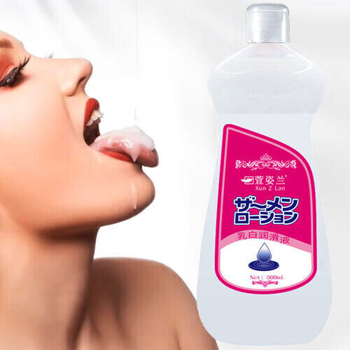 2bottles Personal Lubricant Unscented Cum Realistic Semen Water Based Lube Adult