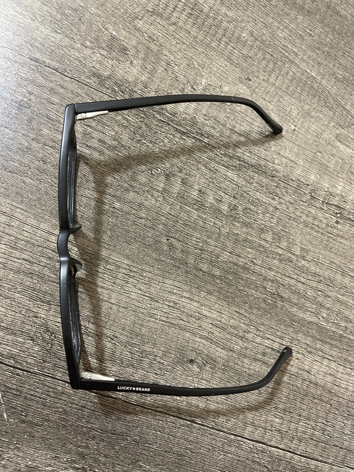 Lucky Brand Glasses FRAMES ONLY D811 Adult Unisex Flex Hinges Black 48-16-130