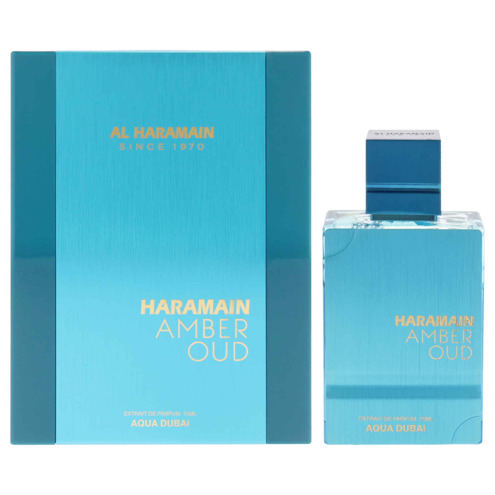 Amber Oud – Aqua Dubai Edition by Al Haramain for Unisex – 2.53 oz