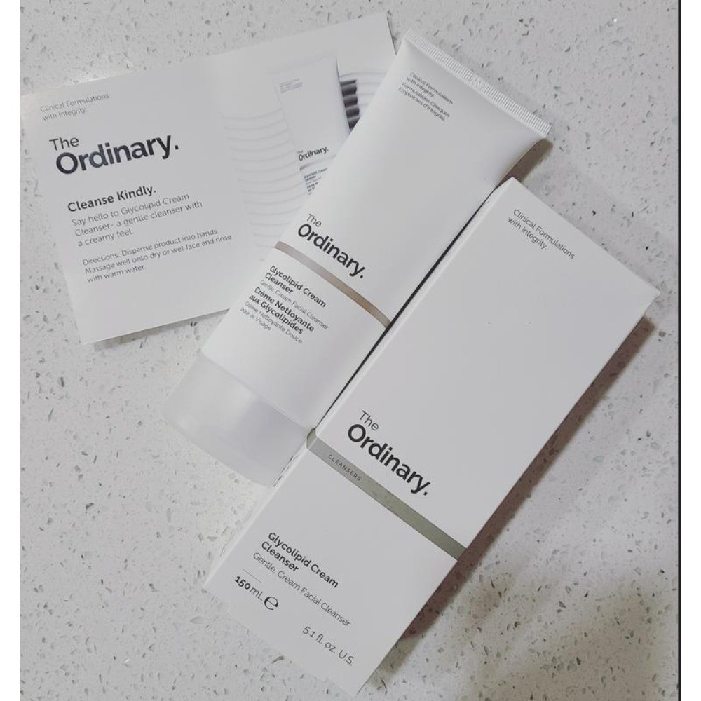 The Ordinary NIB 100% Authentic Glycolipid Cream Cleanser 5 oz / 150 ml