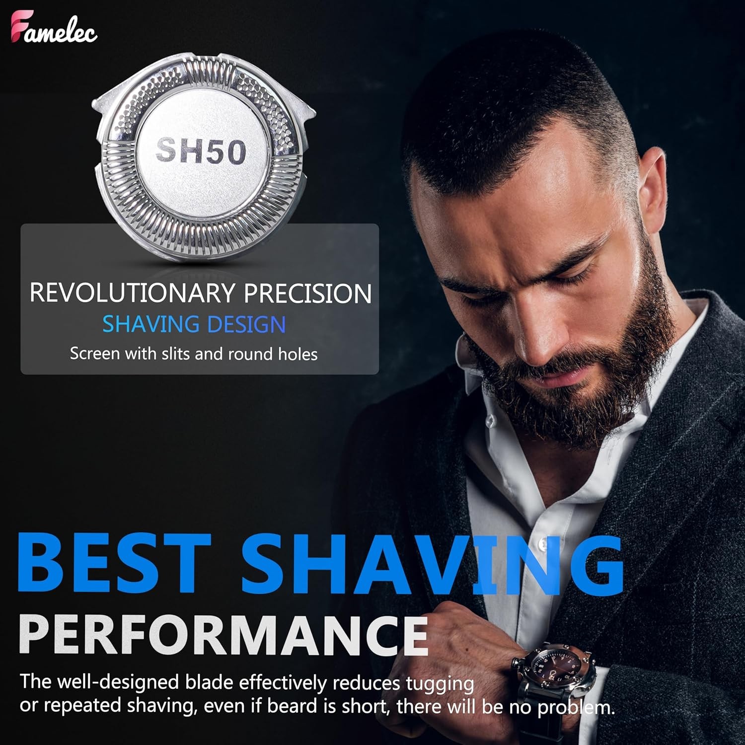 SH50 Blades Head for Philips Norelco Series 5000 (S5xxx), Electric Razor Compati