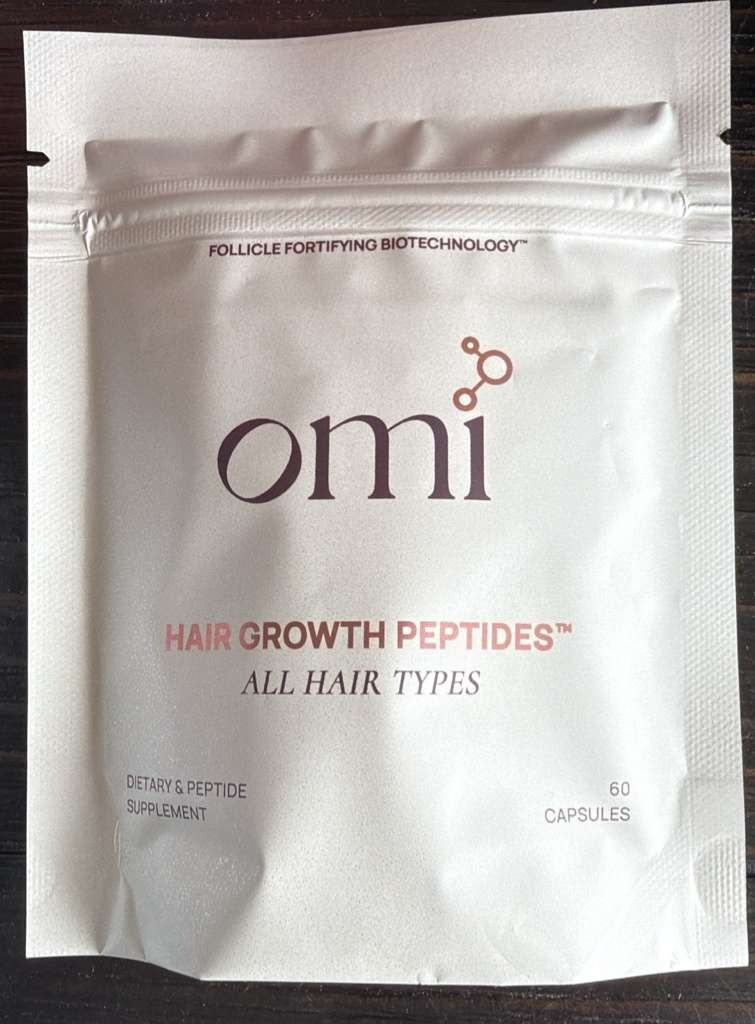 OMI Hair Growth Peptides – All Hair Types – 60 Capsules – Hair Support Supplemen