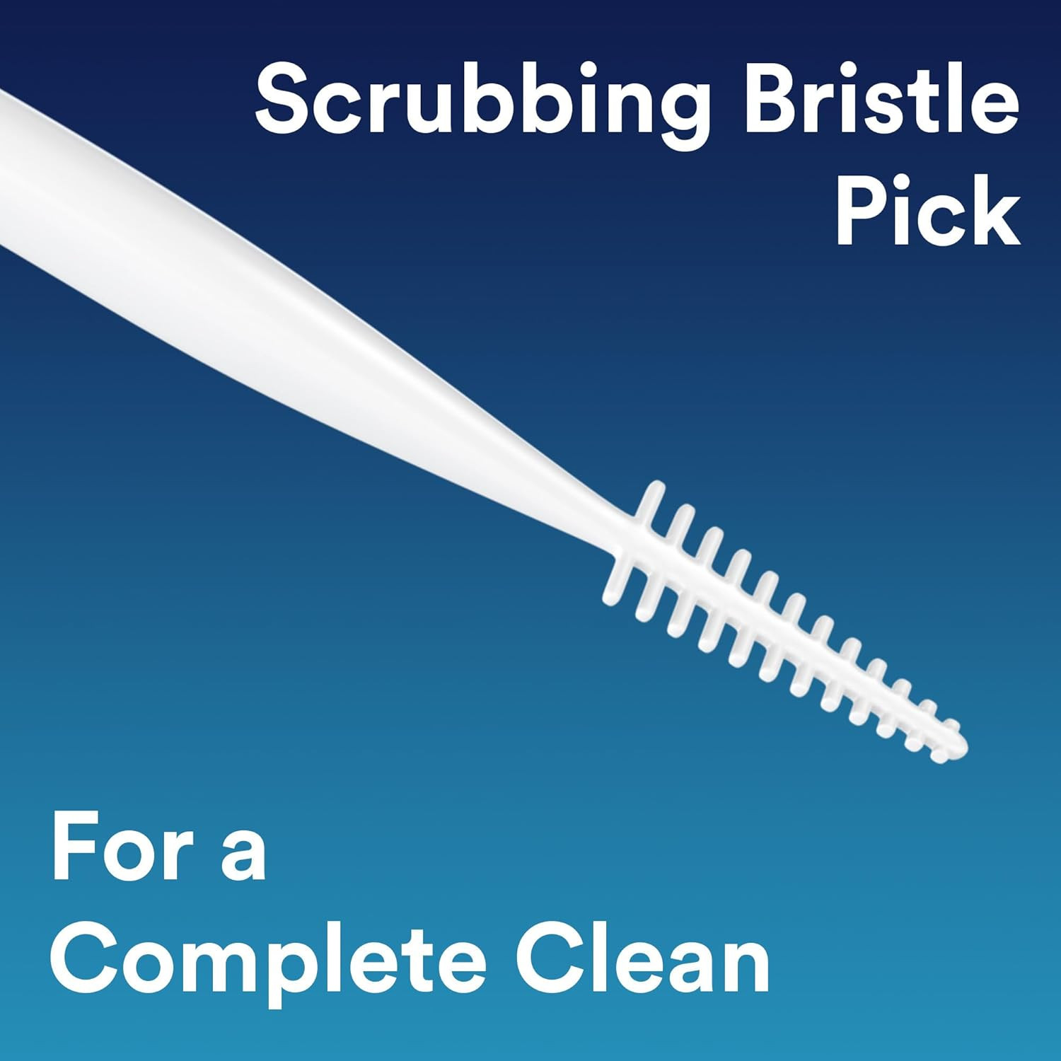 Complete Clean Floss Picks | Removes Food & Plaque | 75 Count