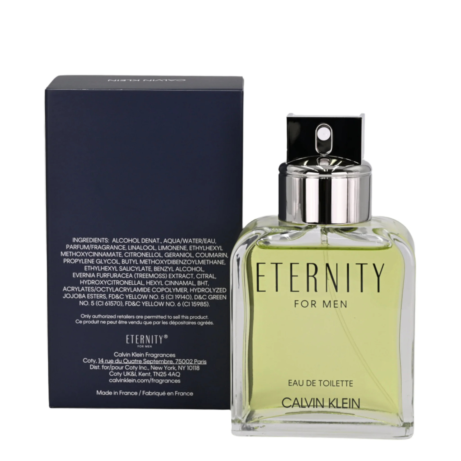 ETERNITY for Men by CALVIN KLEIN 3.3 / 3.4 oz EDT New In box