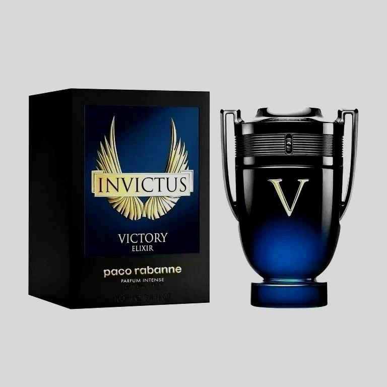 Invictus Victory Elixir by Paco Rabanne 3.4 oz Parfum Intense new with box