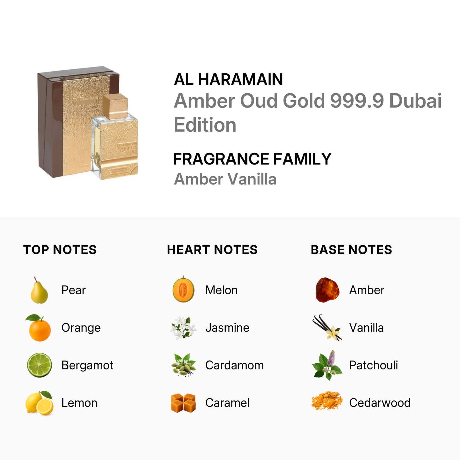 Al Haramain Amber Oud Gold 999.9 Dubai Edition Extrait de Parfum 3.38oz