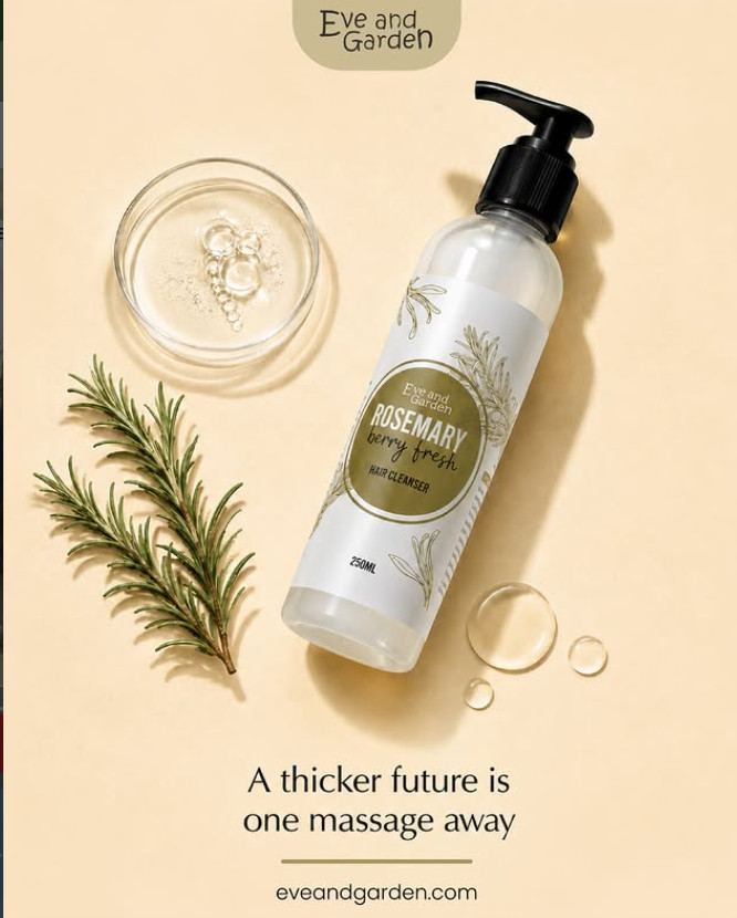 Rosemary Berry Fresh Shampoo & Conditioner Set | Nourishing Hair Care Duo 250ml