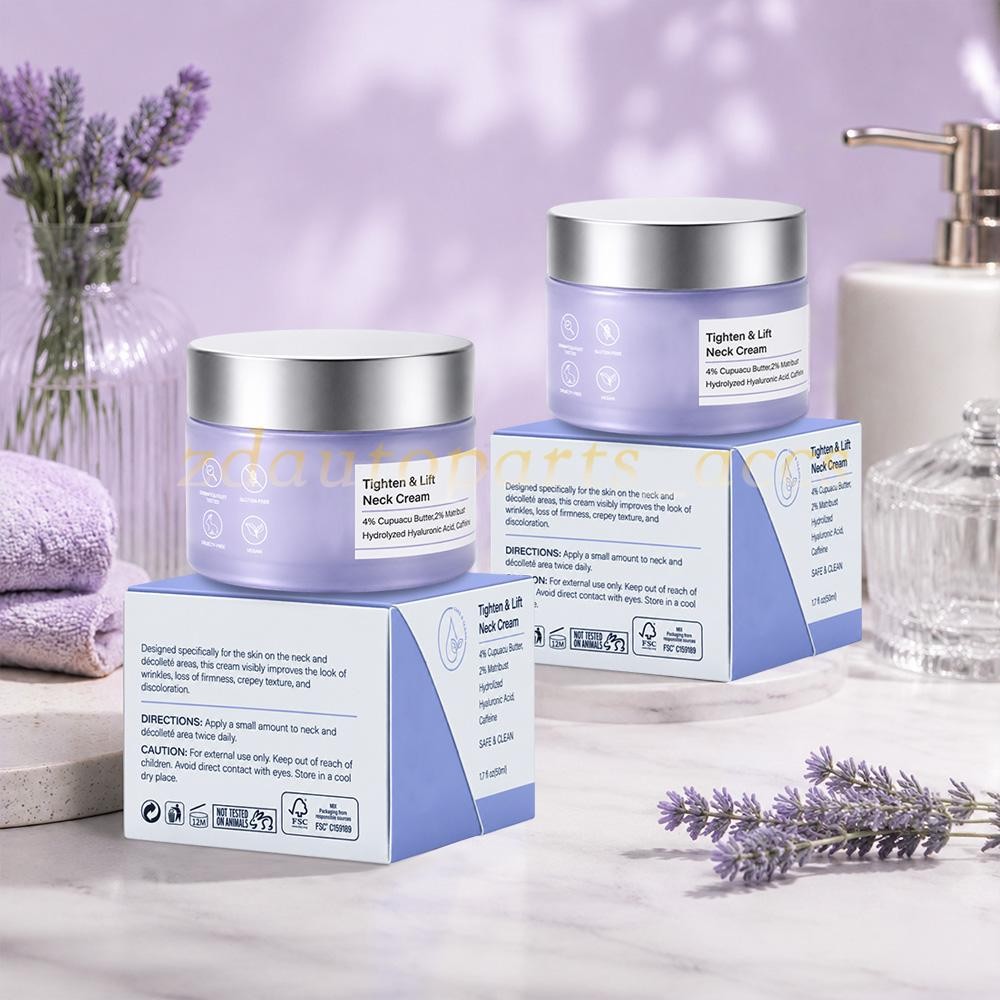 2PCS Tighten and Lift Neck Cream Firming Anti-Aging 1.7oz- Clinically Tested