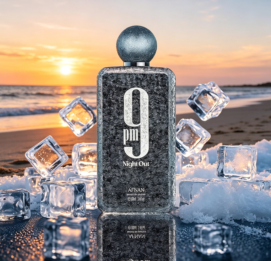 9 PM Night Out Neutral perfume100ml, fruity, spicy and amber