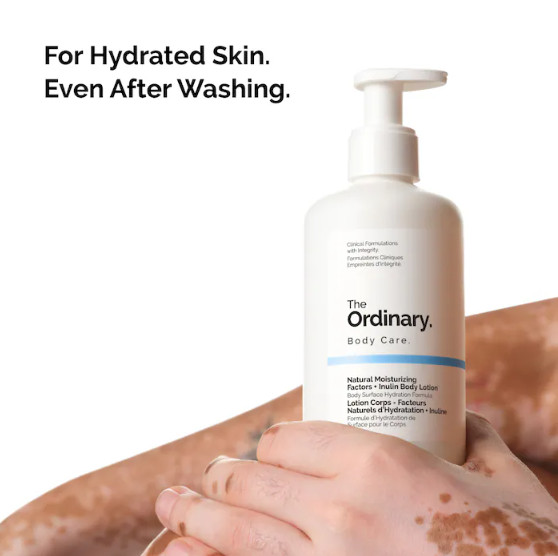 Authentic The Ordinary Natural Moisturizing Factors + Inulin Body Lotion,8.1 oz
