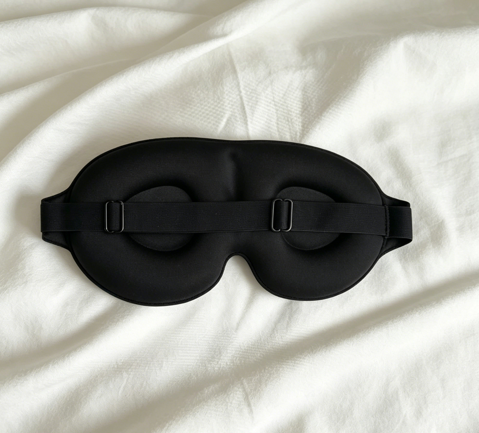 2pcs 3D Sleep Eye Mask for Travel Rest Relax Soft Pad Zero Eye Pressure Black US