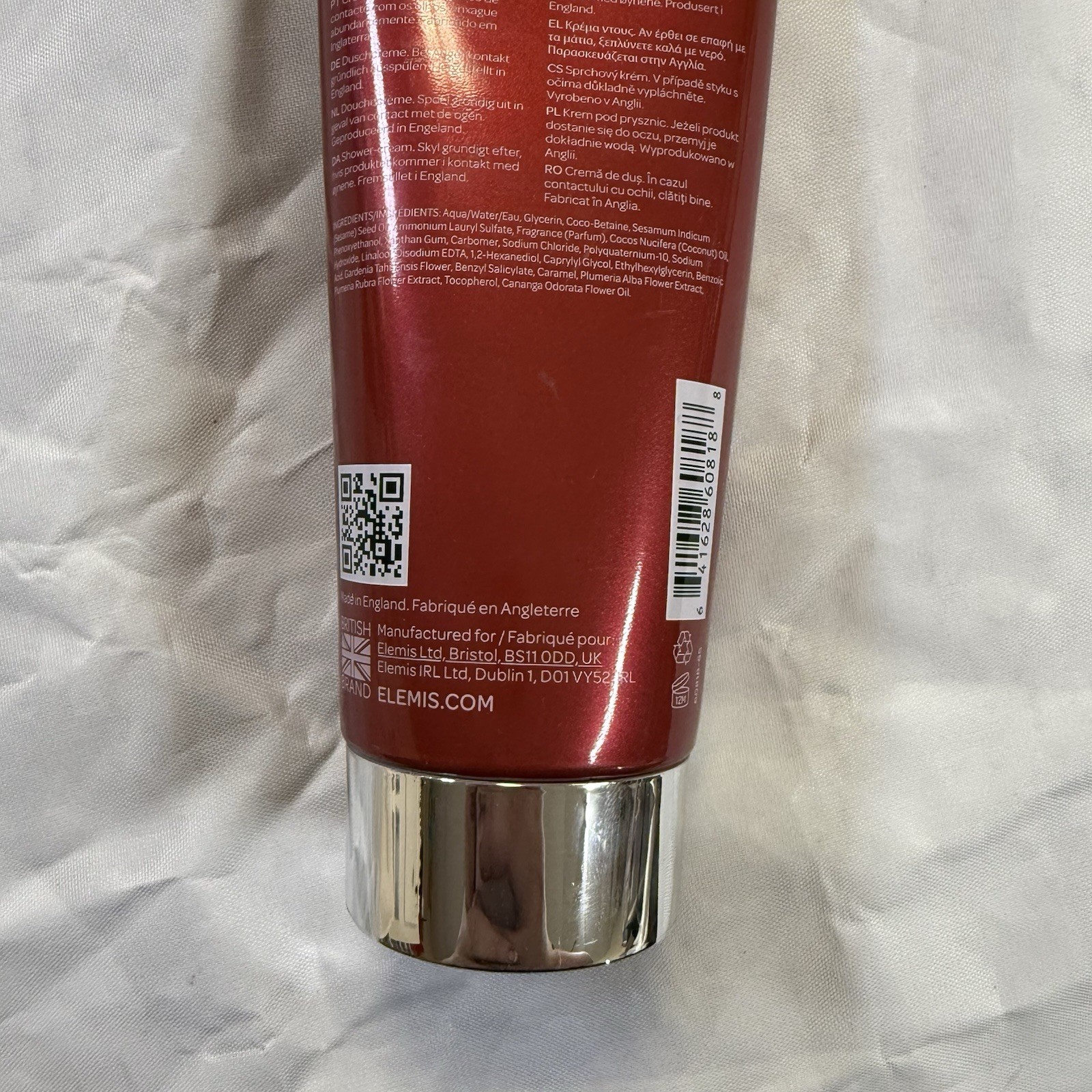 ELEMIS Frangipani Monoi Shower Cream 6.7 oz (2 packs) PAO: 12M