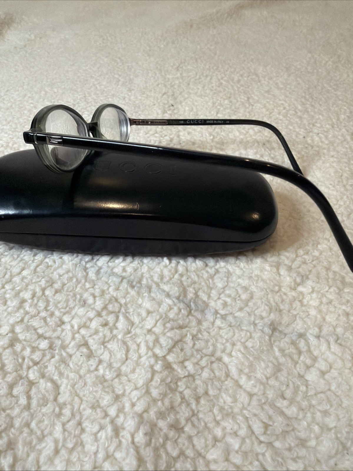 GUCCI GG 2479 M3X BLACK GREEN VINTAGE AUTHENTIC FRAMES EYEGLASSES W Case Luxury