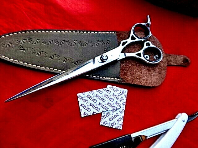 Money Back Warranty 8″ Hairdressing Barber Scissors/Japanese Steel (8.5″FULL)