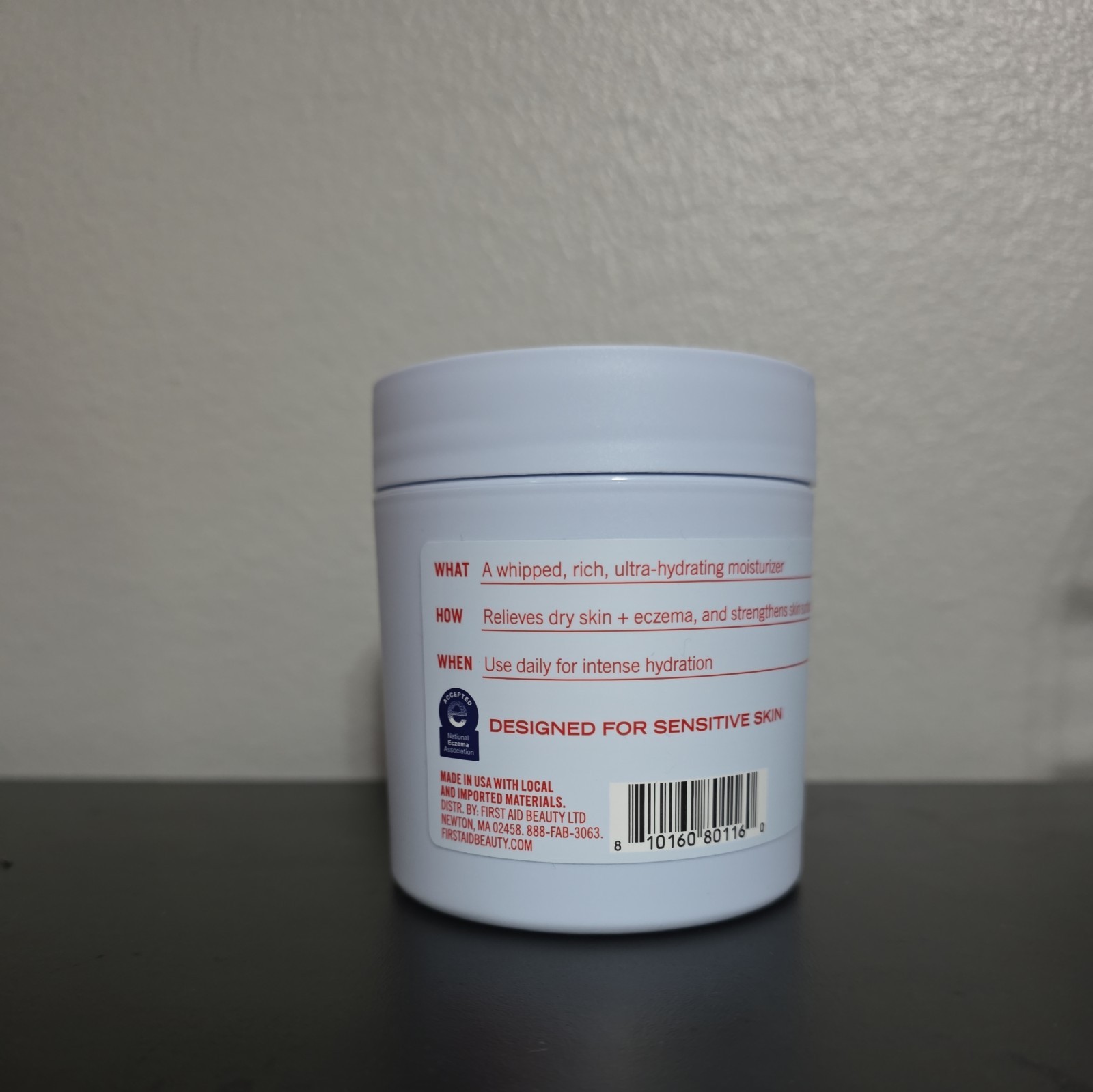 FIRST AID BEAUTY Ultra Repair Cream 6 oz 170.1g Full Size ~ Brand New! Sealed