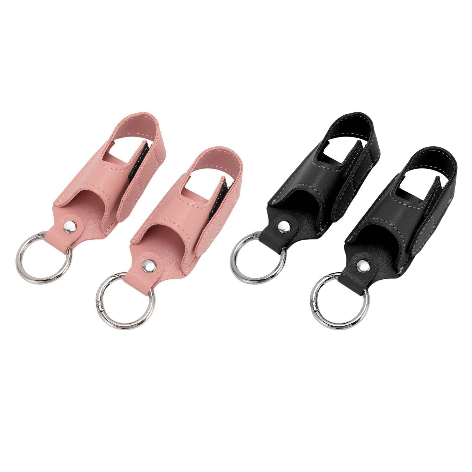2pcs Asthma Inhaler Holder Portable Storage Protective PU Leather Asthma Inhaler
