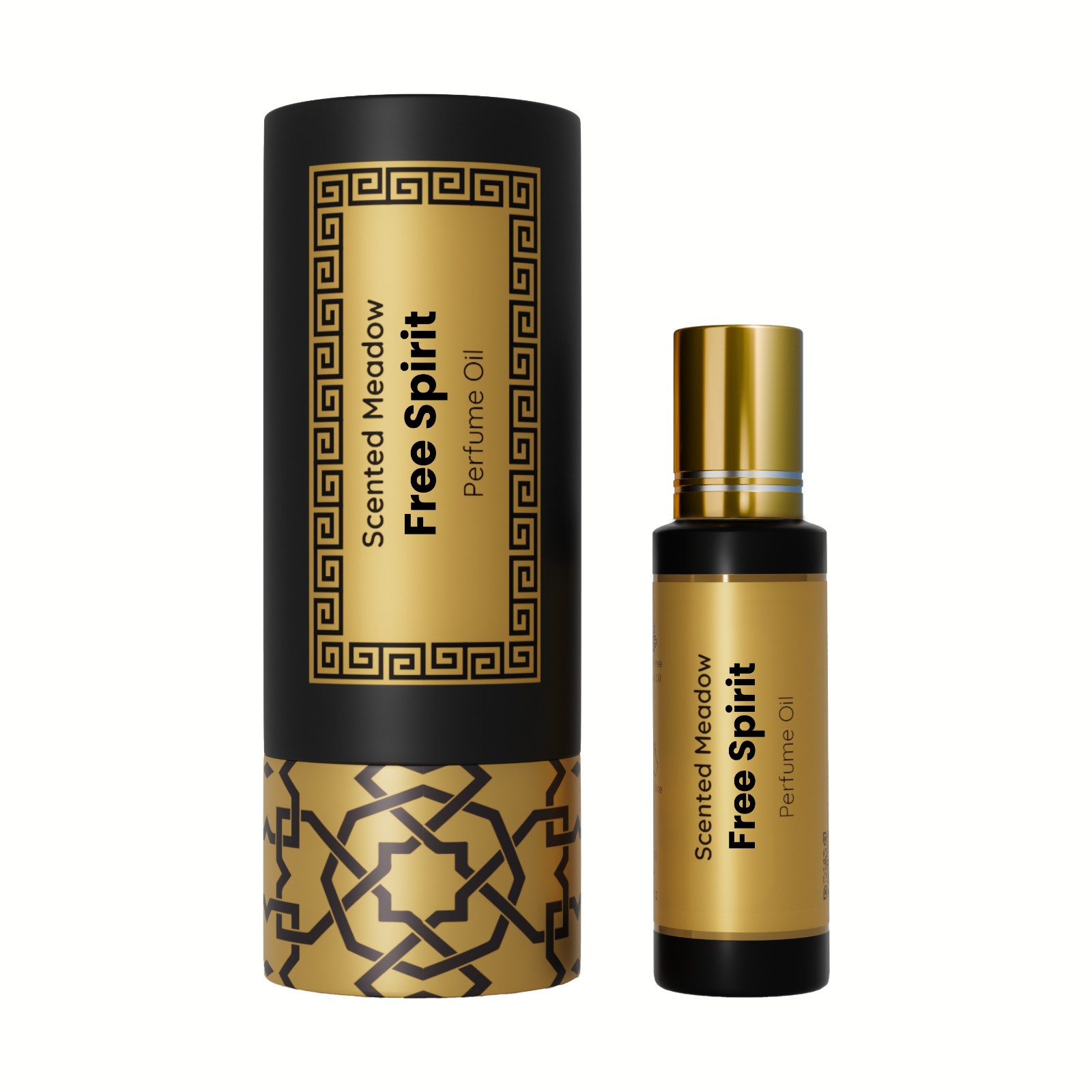 Scented Meadow Free Spirit Roll-On Perfume Oil for Women – 0.5 fl oz (15 ml)