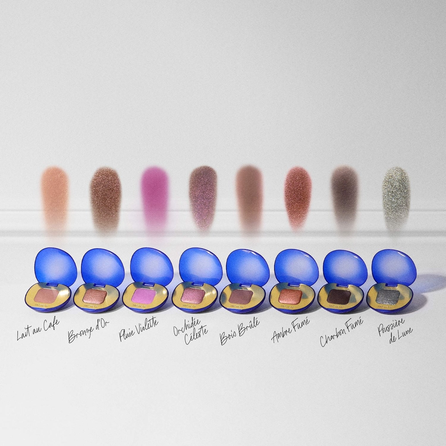 100% Authentic VIOLETTE_FR EYESHADOW Matte Veil + Shimmer Veil,0.08oz,7 colors