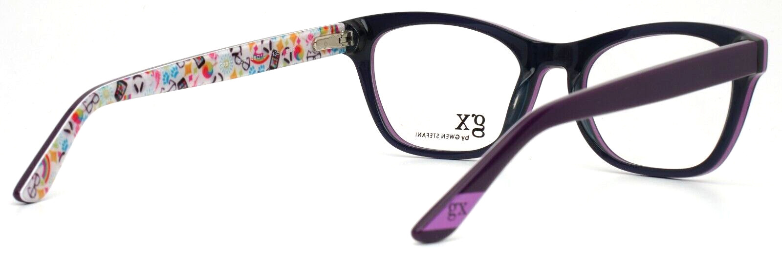 GX by GWEN STEFANI GX811 PUR Purple Girls Kids Cat Eye Eyeglasses 48-16-135