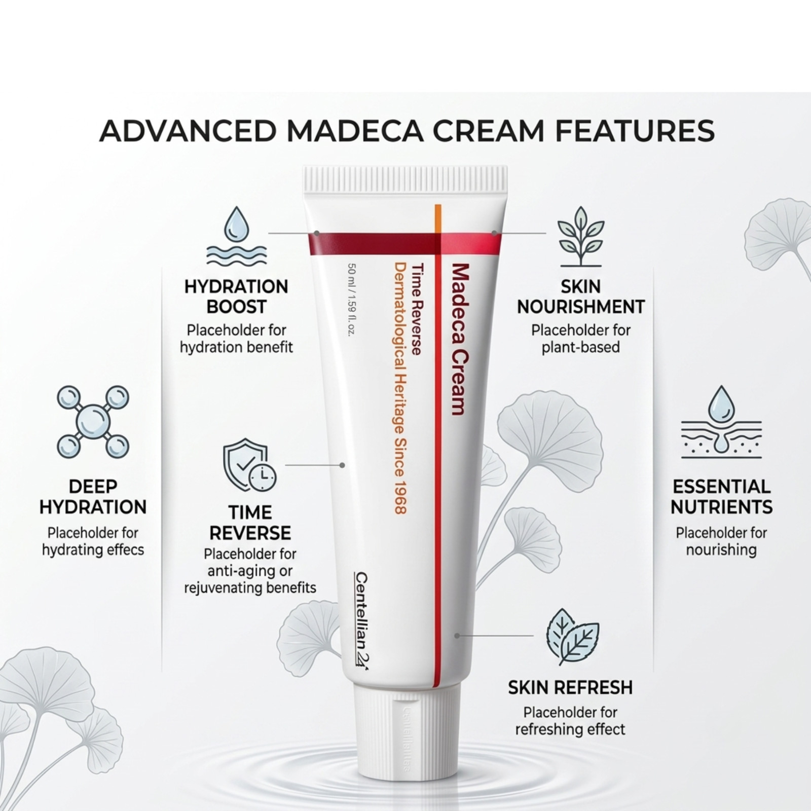 Centellian24 Time Reverse Madeca Cream – 1.69 oz