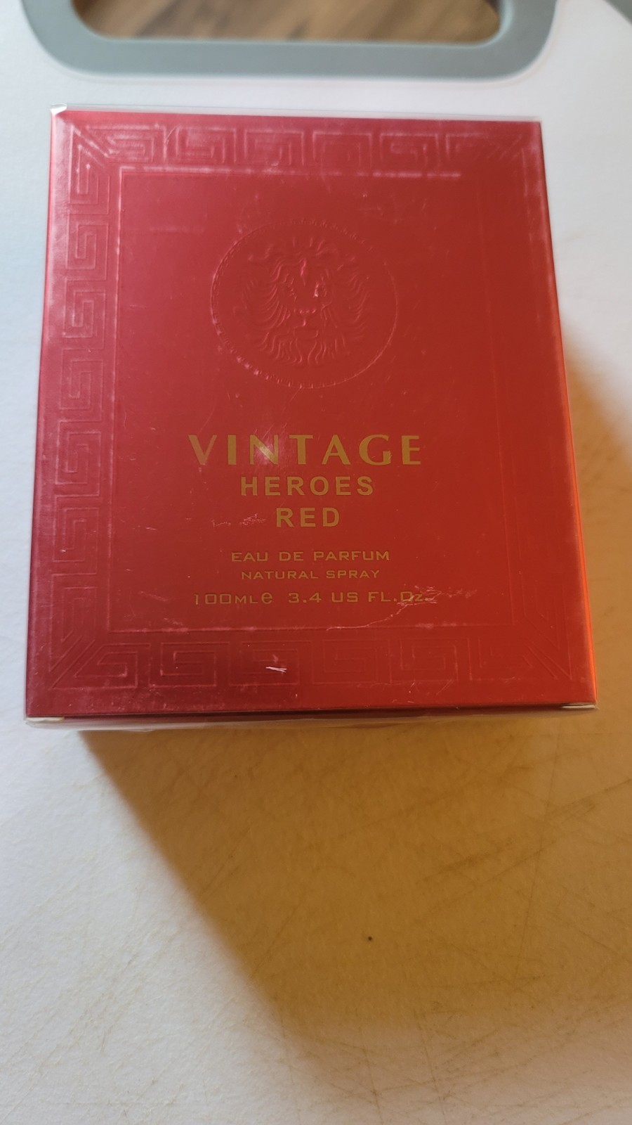 Vintage Heroes Red Eau de Parfum Spray, Regular Size 3.4 fl oz