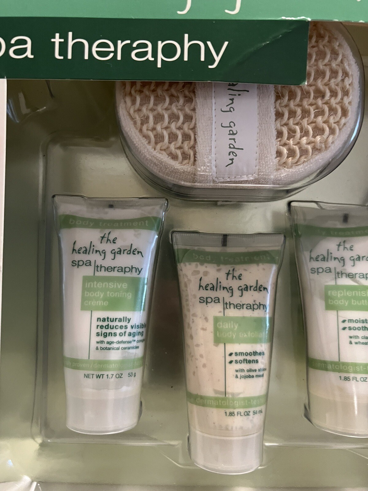 THE HEALING GARDEN NIB SPA THERAPY GIFT SET Read Description