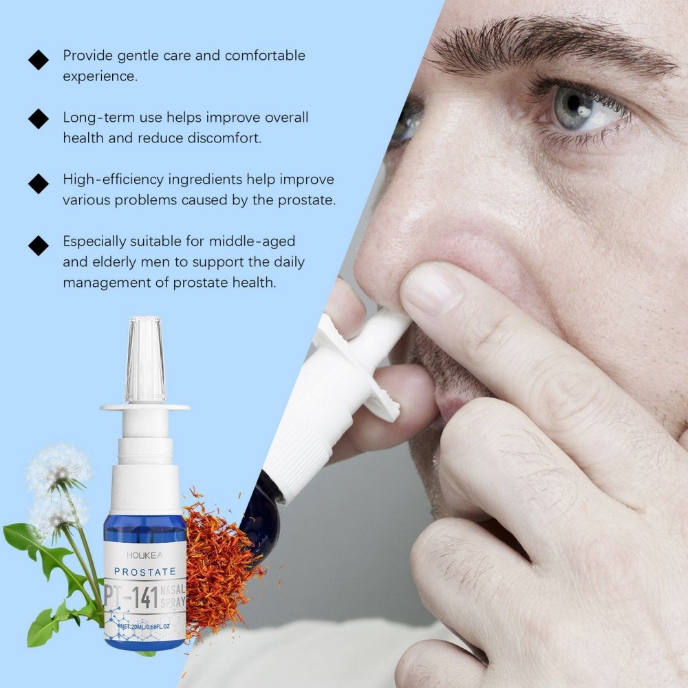 1~5 Pack PT-141 Nasal Spray, Prostate Health Care Nasal-Spray 20ml