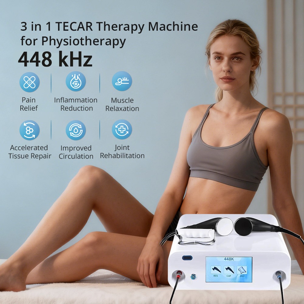 Professional 448K RF Skincare Machine Body Contouring Muscle Relaxation Spa
