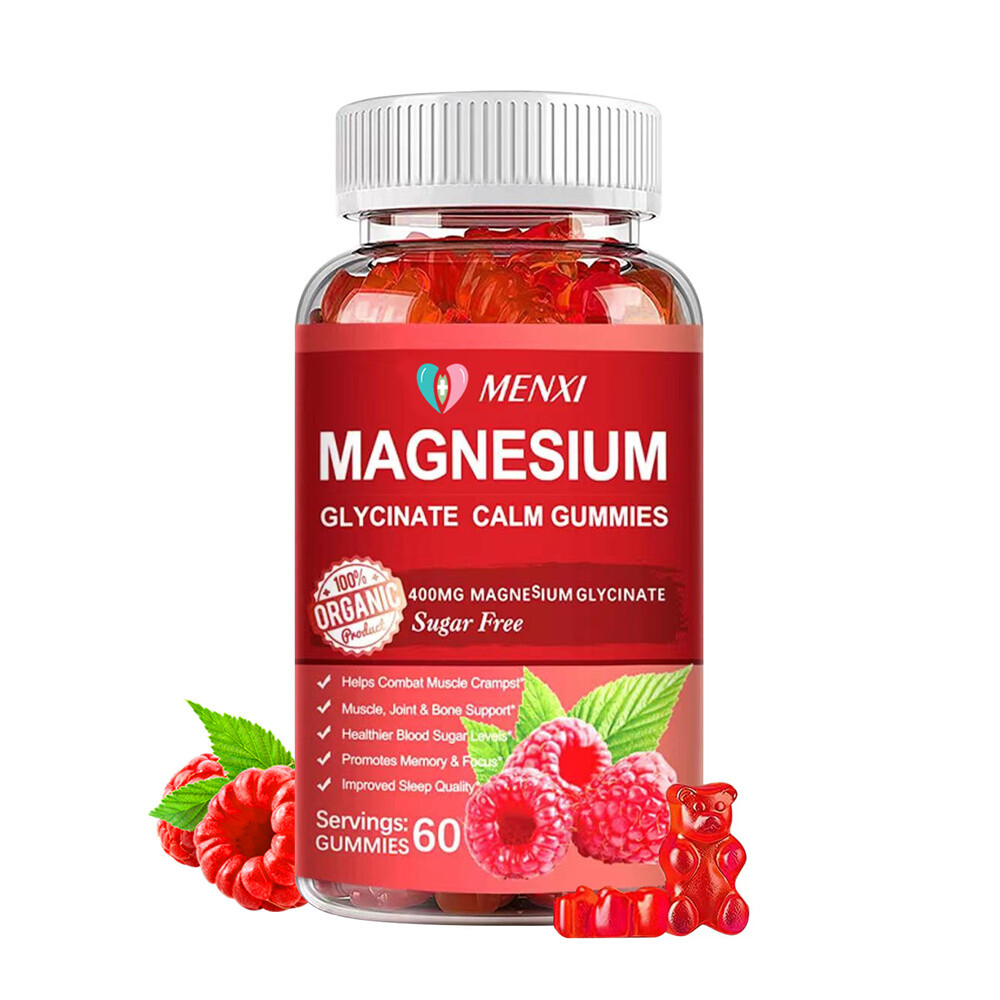 Magnesium Gummies 600mg per Serving – Magnesium Glycinate & Magnesium Malate