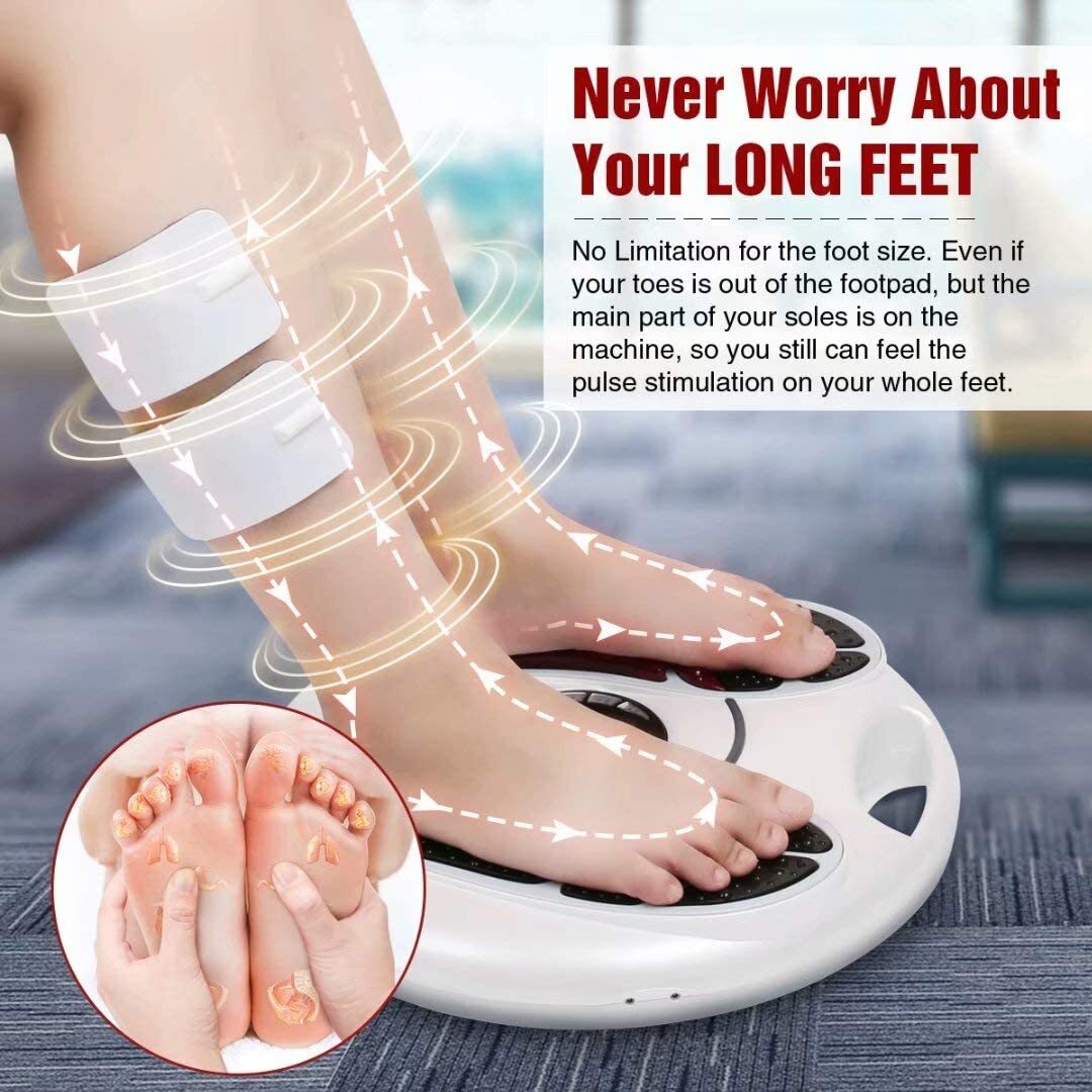 OSITO Neuropathy Foot Circulation Massager Booster EMS Tens Massager Feet Legs
