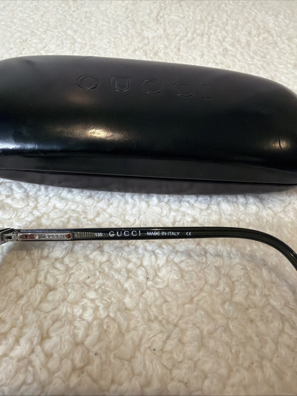 GUCCI GG 2479 M3X BLACK GREEN VINTAGE AUTHENTIC FRAMES EYEGLASSES W Case Luxury