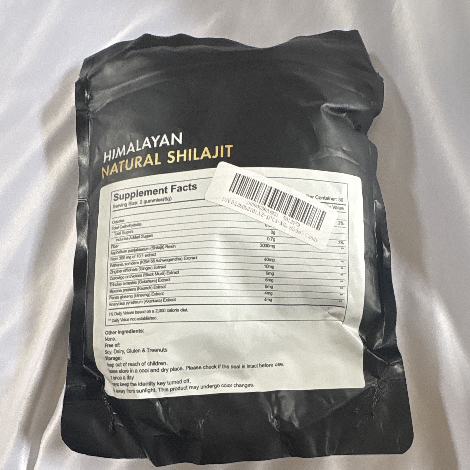 Himalayan Natural Shilajit Gummies 60 count