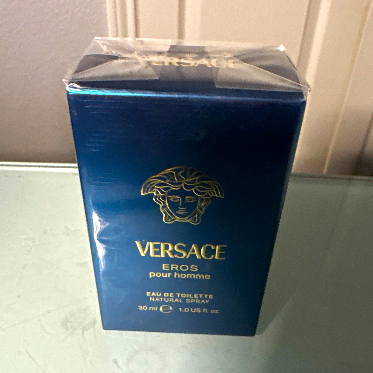 Versace Eros Pour Homme Eau de Toilette Natural Spray 1.0 US fl oz