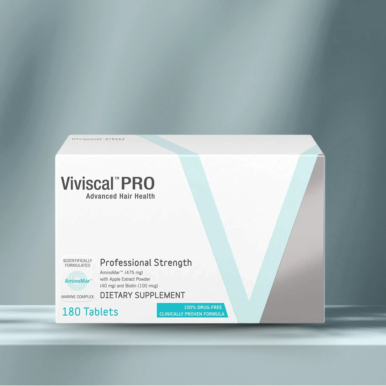 2 Pack of VIVISCAL PRO – Professional Hair Growth Tablets 180 Exp. 12/2027